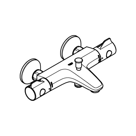 Термостат для ванны Grohe Grohtherm 800 34567 000 (34567000) хром Термостат для ванны Grohe Grohtherm 800 34567 000 (34567000) хром